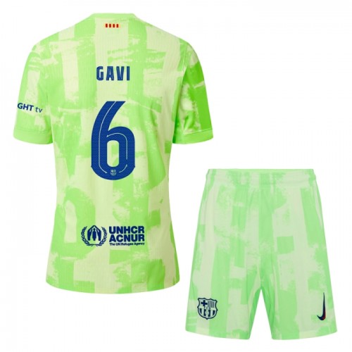 Dječji - Dresovi Komplet FC Barcelona Gavi 6 Treći 2024-25 Dječji - Dresovi Komplet FC Barcelona Gavi 6 Treći 2024-25